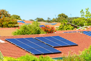 rooftop solar panels on Tucson homes